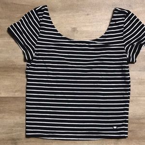 Scoop Neck Crop Top